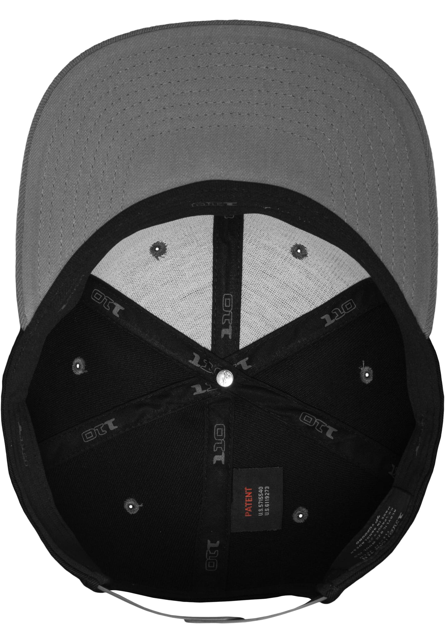 One Ten Flexfit Snapback - Black/Grey