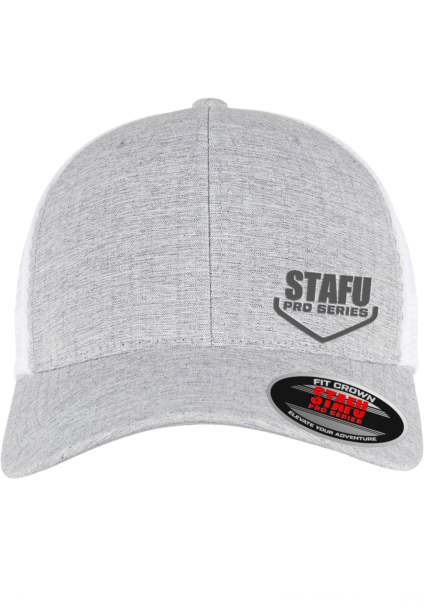 One Ten Mesh 2-Tone Cap -Silver/White-Trucker