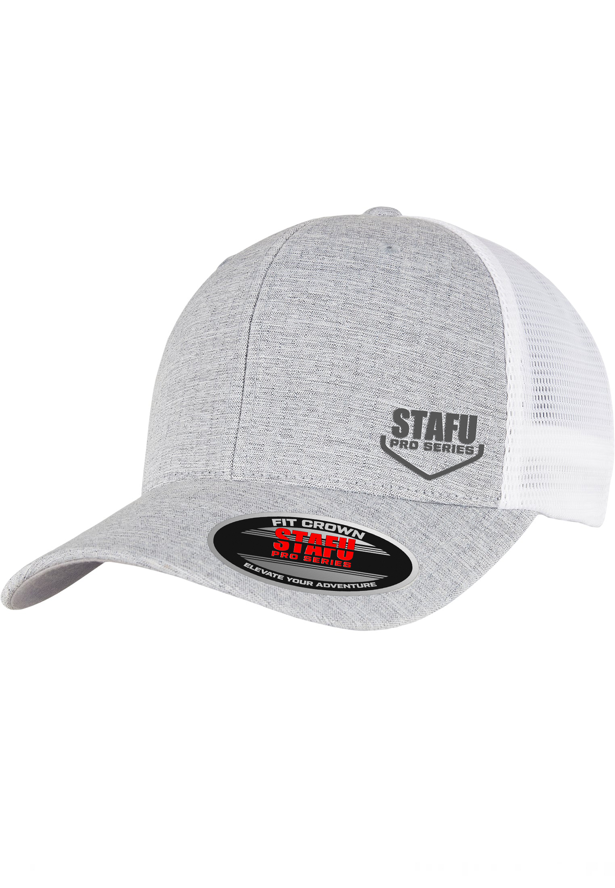 One Ten Mesh 2-Tone Cap -Silver/White-Trucker