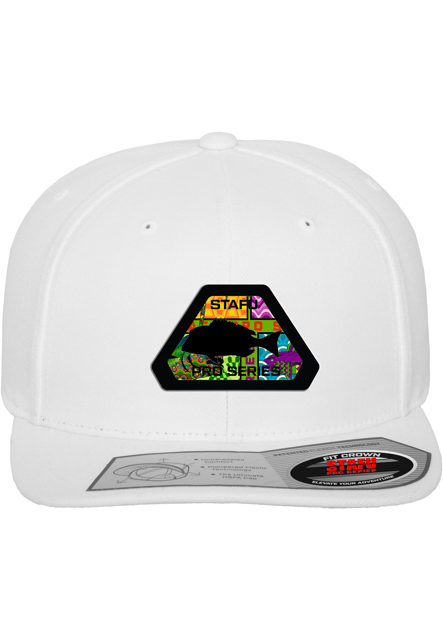 110 Flexfit Snapback - White