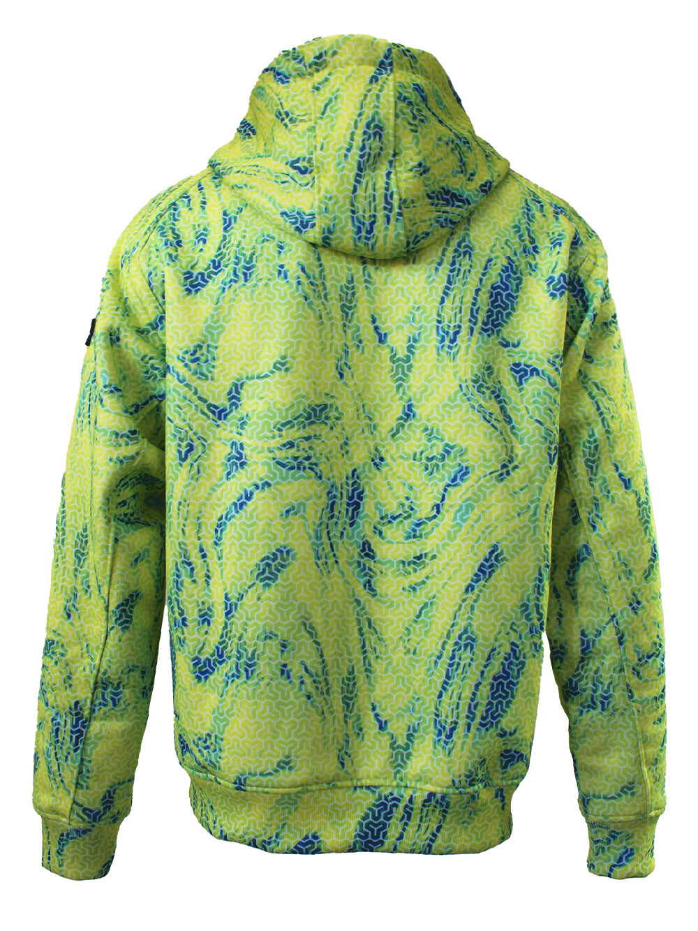 Jedi Fermuarli Kapşonlu Sweatshirt -  Trophy Lime