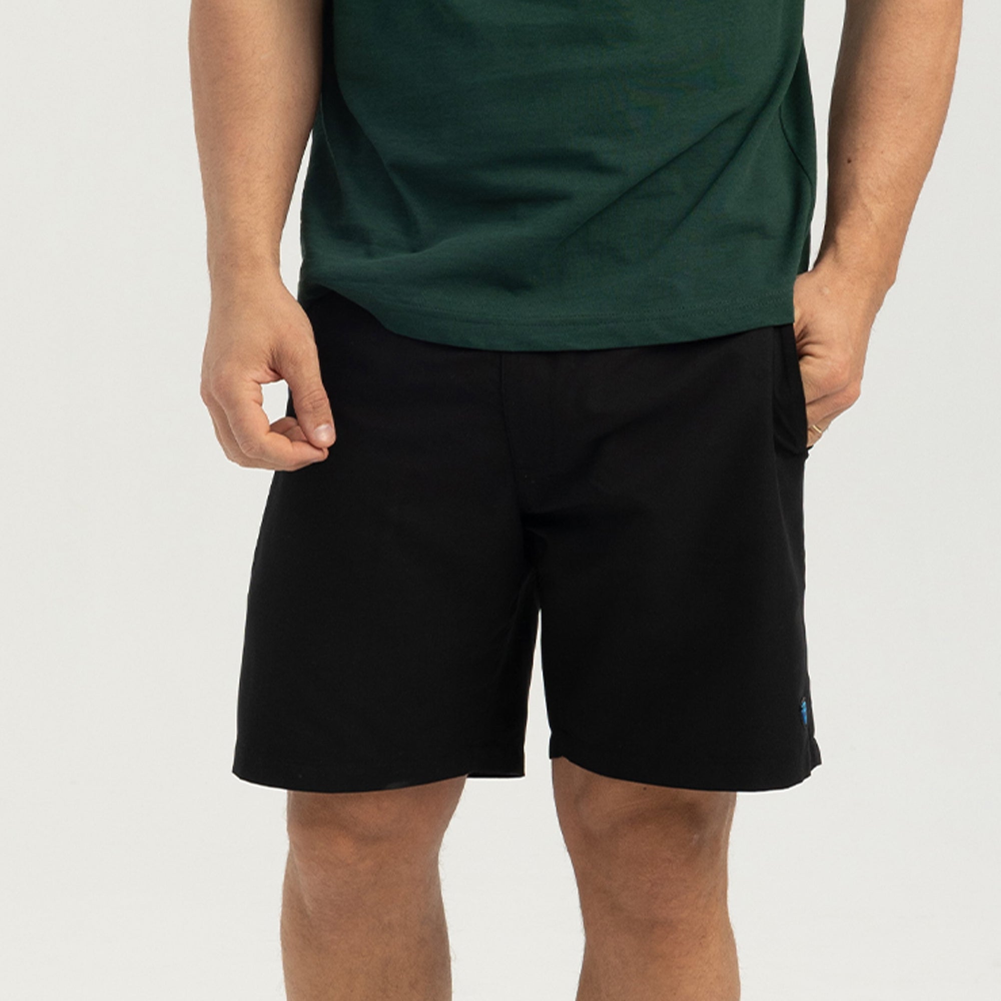 Latitude Swim Short - Plain - Black