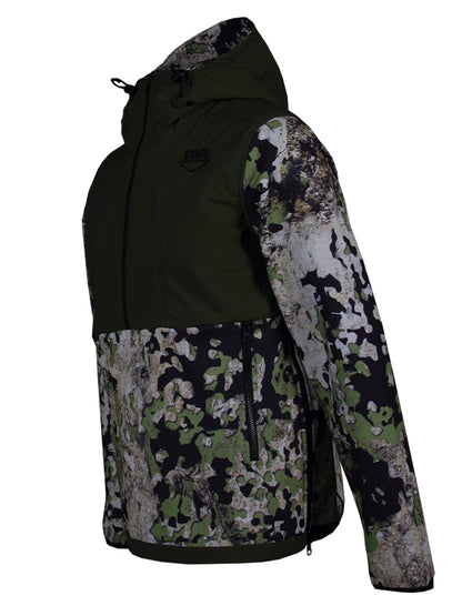 Peak SoftShell Anorak - Birch Camo Gri