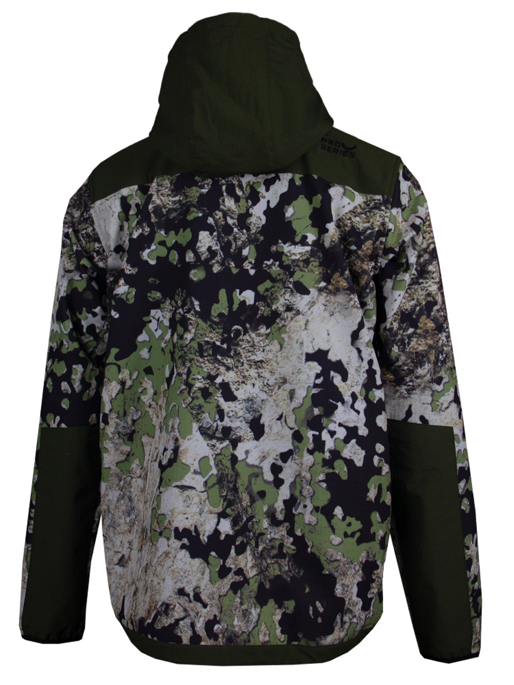 Peak SoftShell Anorak - Birch Camo Gri