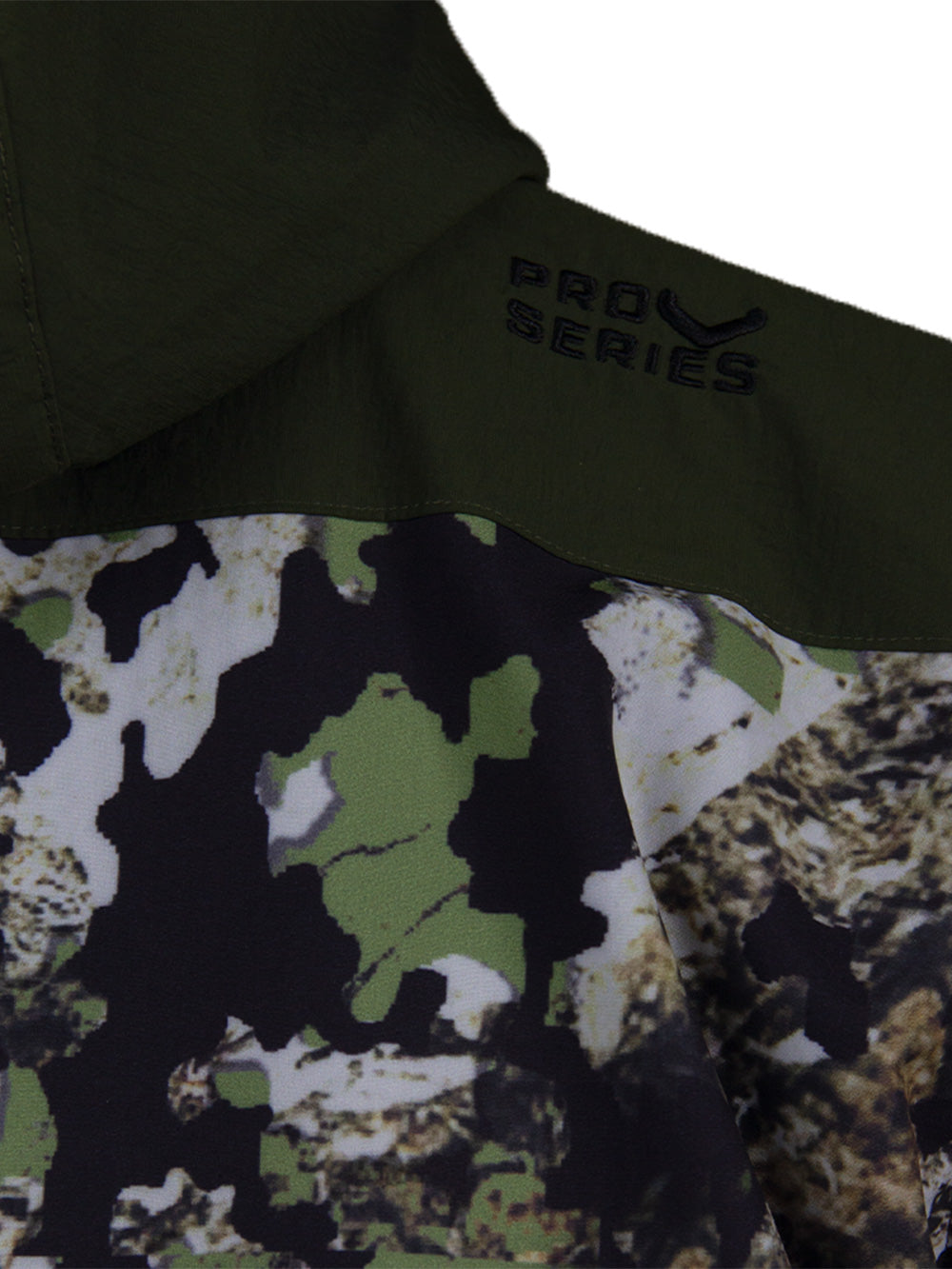 Peak SoftShell Anorak - Birch Camo Gri