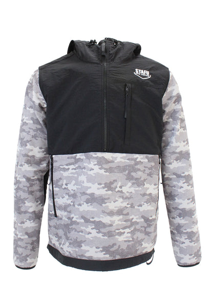 Peak SoftShell Anorak - Camo Grey