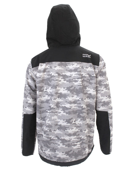 Peak SoftShell Anorak - Camo Grey