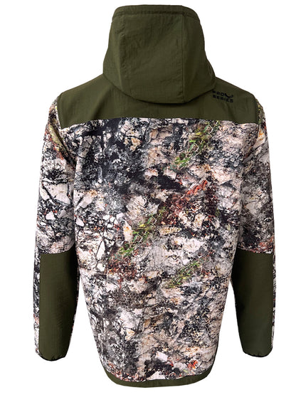 Peak SoftShell Anorak - Siberian Camo Gri