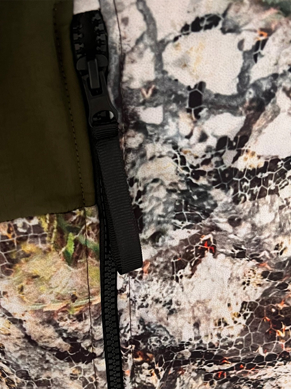 Peak SoftShell Anorak - Siberian Camo Gri