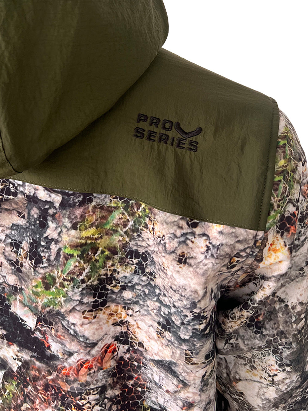 Peak SoftShell Anorak - Siberian Camo Gri