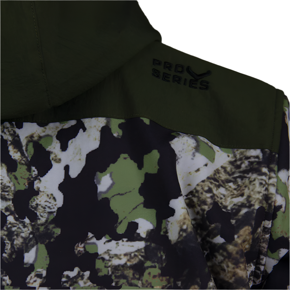 Peak SoftShell Anorak - Birch Camo Grey