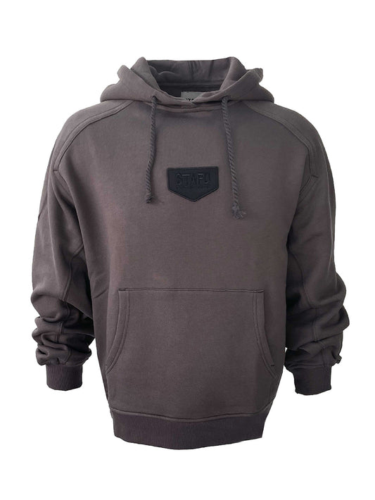 Prime Hooded Sweatshirt - Plain Grey