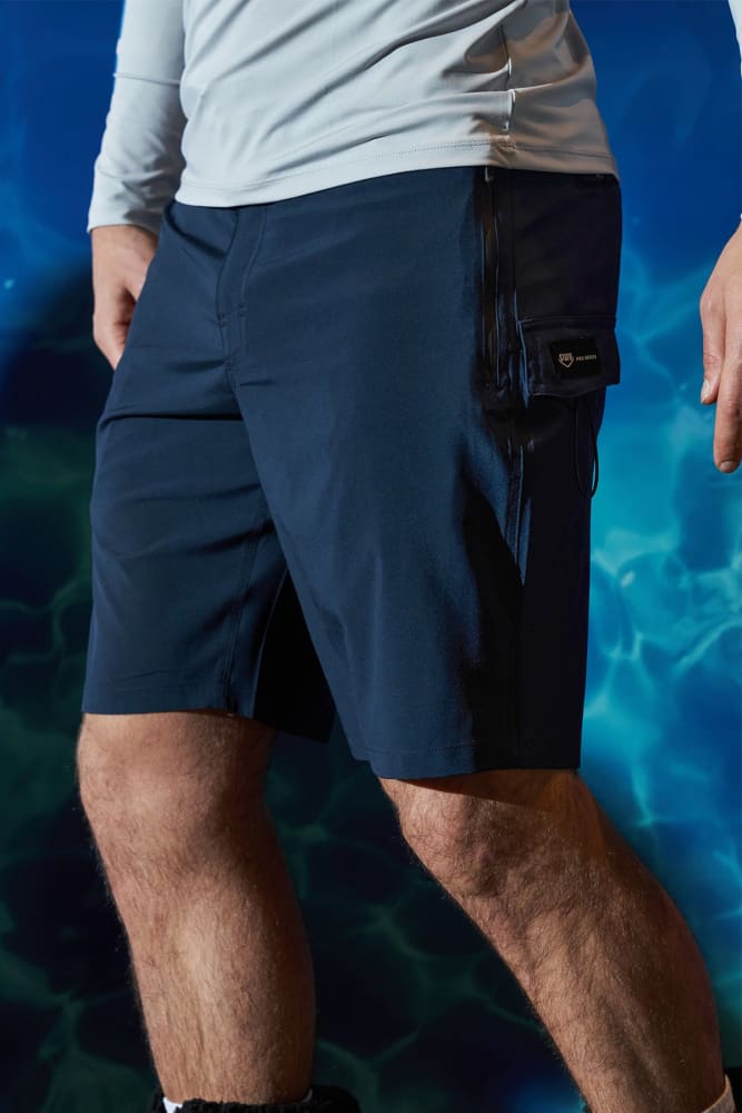 Admiral Men's Pocketed Fisherman Sailor Navy Short